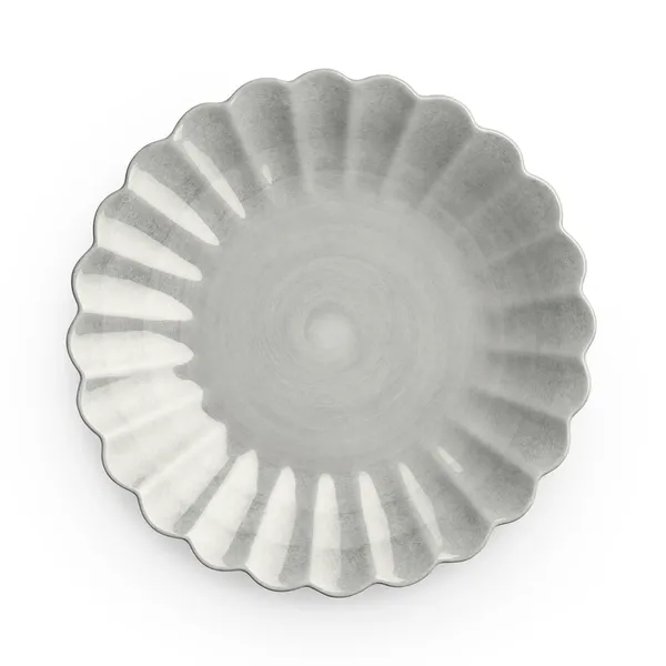 Oyster Tallrik Grå 20 cm