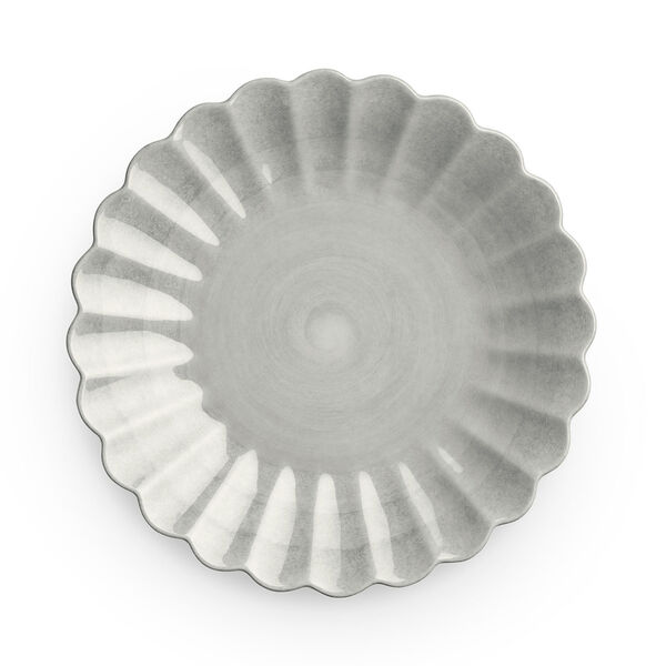 Oyster Tallerken Grå 20 cm