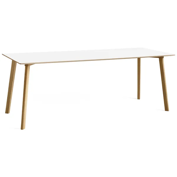 CPH Deux 210 2.0 Bord 75x200 cm Pearl White / Vattenbaserad Lackad Ek