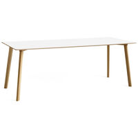 CPH Deux 210 2.0 Bord 75x200 cm Pearl White / Vattenbaserad Lackad Ek