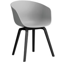 AAC 22 2.0 Armstol Sortlakeret Eg / Concrete Grey