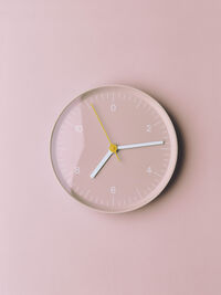 Wall Clock (Recycled) Pink