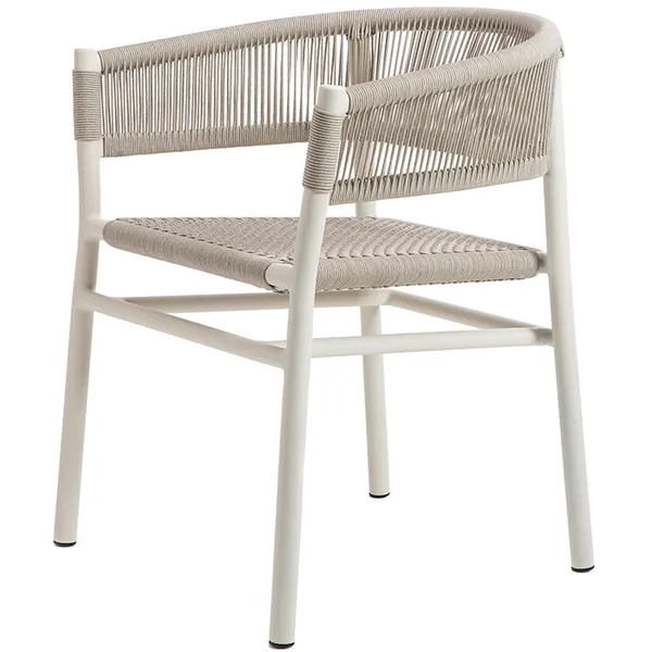Kilt Stol Varm White / Lysegrå