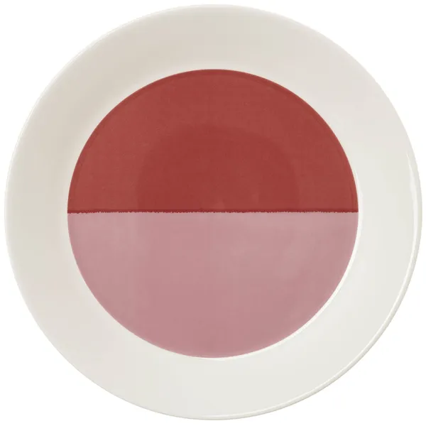 Vuokko Tallerken 21 cm Rosa/Rød