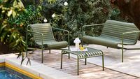 Palissade Loungesoffa Olive