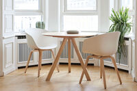CPH 20 2.0 Bord Ø90 cm Vattenbaserad lackad Ek / Off-white