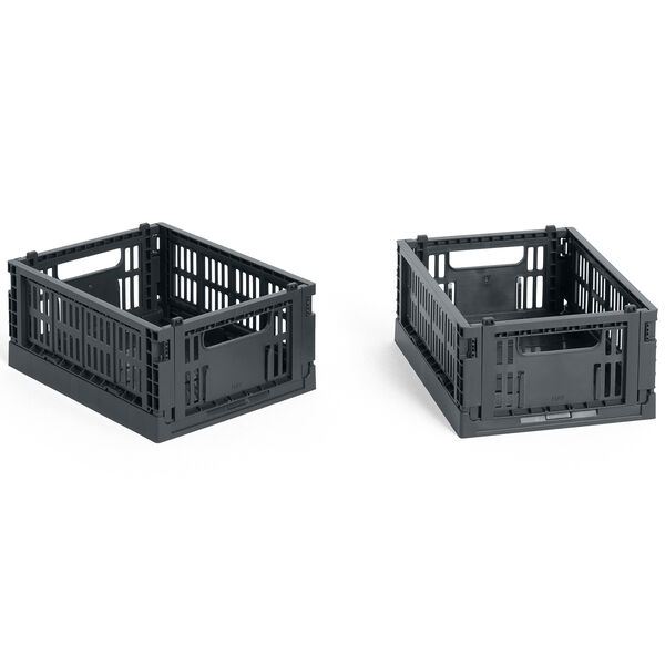 Colour Crate Mini Oppbevaring 2-pk Charcoal