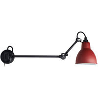 Lampe Gras N°204 L40 SW Vägglampa Röd
