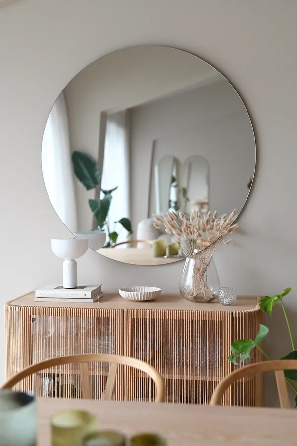 Kizu Bordlampe Bærbar White Marble