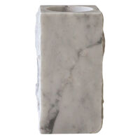 Edge Vas Large White Carrara