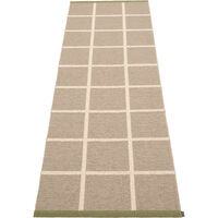 Criss Plastikmåtte Potato / Cream / Pine 70x225 cm