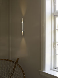 PAN 38 Vegglampe Aluminium