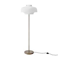 Copenhagen SC14 Gulvlampe Opal Glas & Messing