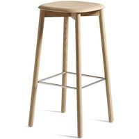 Soft Edge 32 High Bar Stool Water-based Lacquered Oak