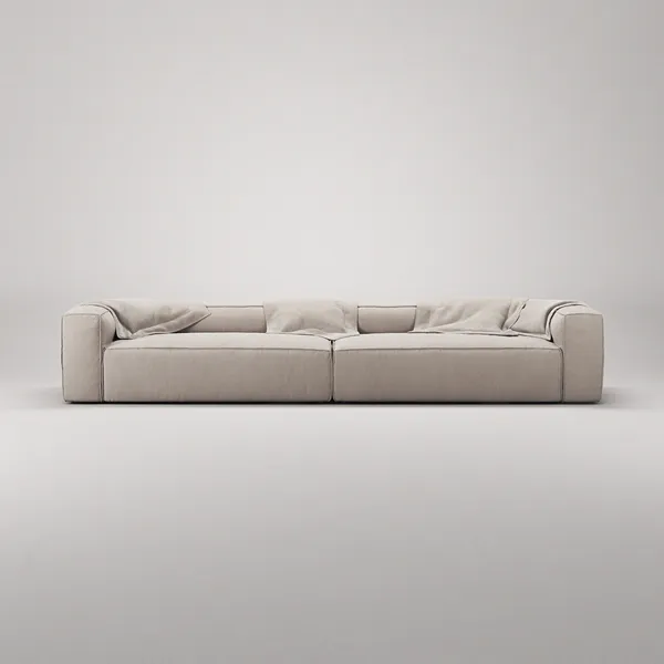 Grand Kuusipaikkainen Sohva Sandshell Beige