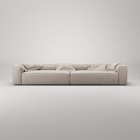 Grand Kuusipaikkainen Sohva Sandshell Beige