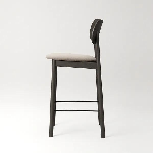 Elephant Baarituoli Tumma Tammi / Beige breeze