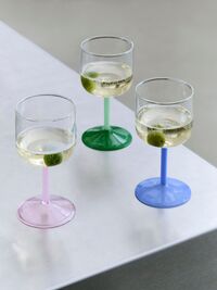 Tint Vinglas 2-pack Rosa / Klar
