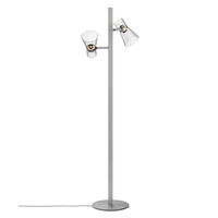 Floor Lamp Cone 2 Silver