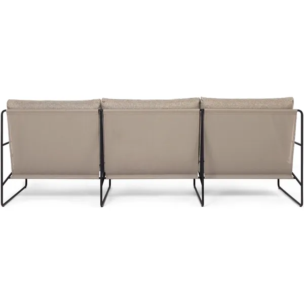 Desert 3-Sitssoffa Svart / Dolce