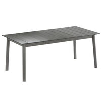 Oron Bord Aluminium S 100x150 cm Titan