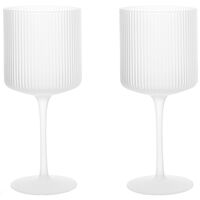 Ripple Rödvinsglas 2-pack Frosted