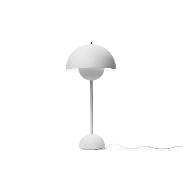 Flowerpot VP3 Bordlampe Matt Light Grey