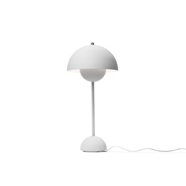 Flowerpot VP3 Pöytävalaisin Matt Light Grey