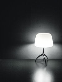 Lumiere 05 Glasskærm S Hvid