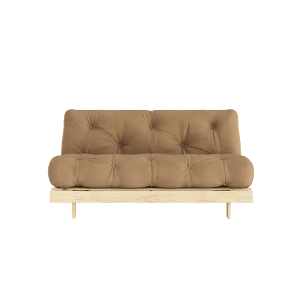 Roots 160 Sovesofa Med Madrass Raw / Mocca