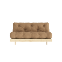 Roots 160 Sovesofa Med Madrass Raw / Mocca