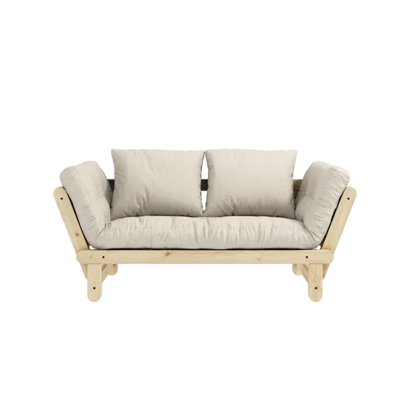 Beat Soffa Med Madrass Lackerad / Linen