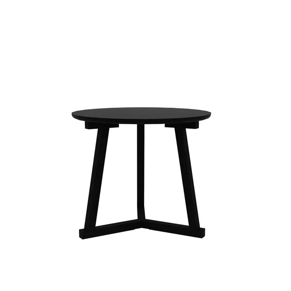 Tripod Sivupöytä L Musta