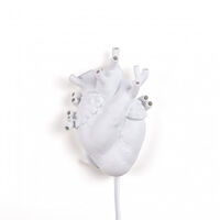 Heart Wall Lamp Porcelain