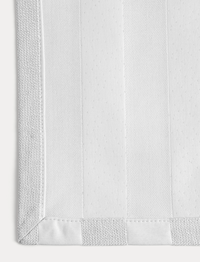 Wide Stripe Glasunderlägg 10x10 cm 4-pack Vit
