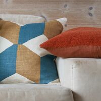 Hawa Cushion Cover 50x50 cm Tyynynpäällinen 50x50 cm Heaven Blue / Khaki