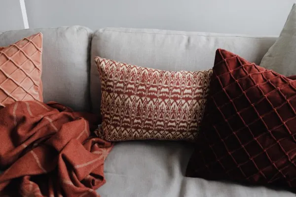 Deva Cushion Cover 50x50 cm Rust