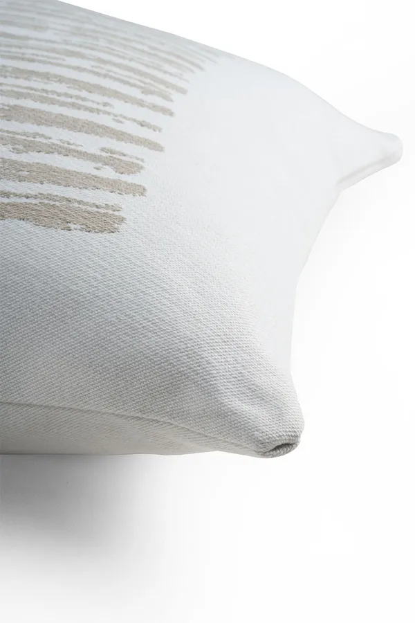 White Linear Pute Utendørs 45x45 cm
