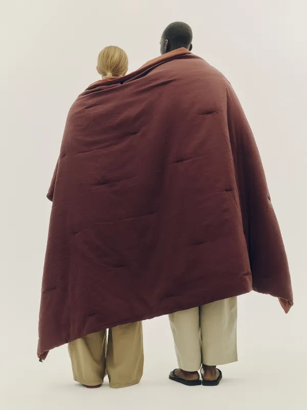 Air Quilt 140x200 cm Iron Red