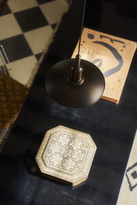PH 3/3 Pendel Aged Brass / Opalglas