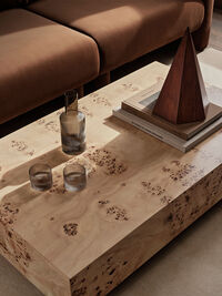 Burl Salongbord 70x117 cm