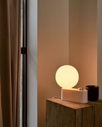 Alumina Table Lamp with Sphere IV Pink