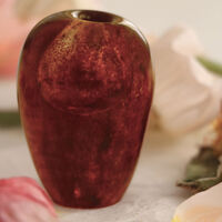 Liv Vase Munnblåst Glass Brun