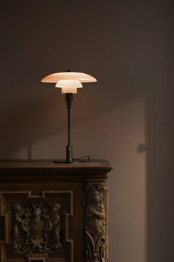 PH 3/2 Bordlampe Dusty Terracotta