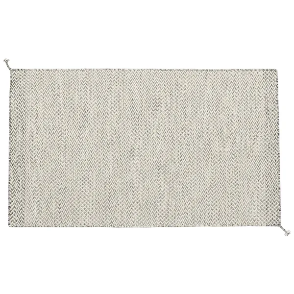 Ply Matta Återvunnen Polyester Off-white 85x140 cm