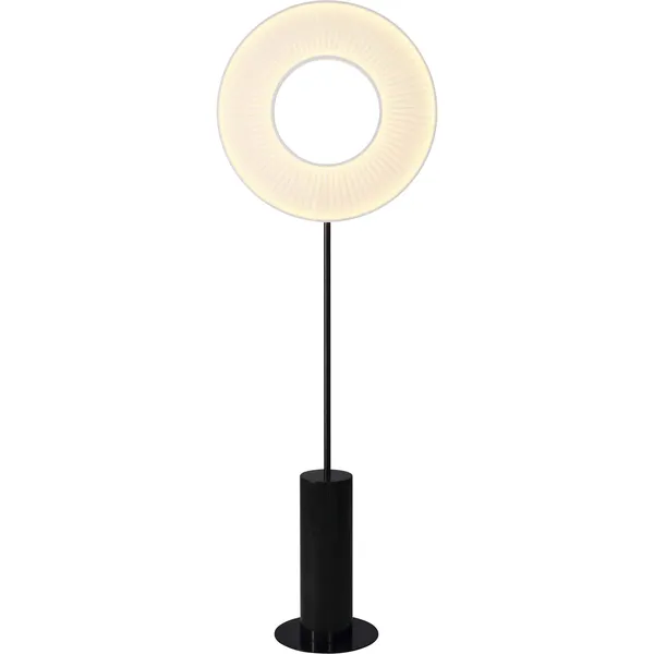 Iris Totem Golvlampa 50 cm Vit / Svart Marmor