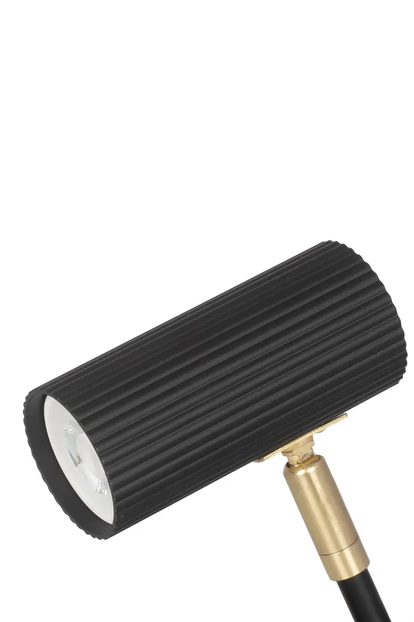 Hubble Klemlampe Sort