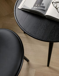 Accent Sofabord 45 cm Sirka Gråbejdset Egetræ