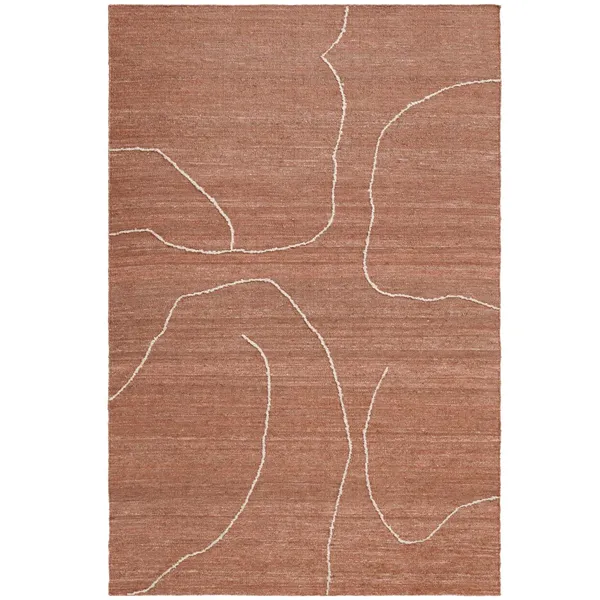 Gesso Tæppe 170x240 cm Terrakotta