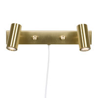 Cato Double Vägglampa Mattsvart